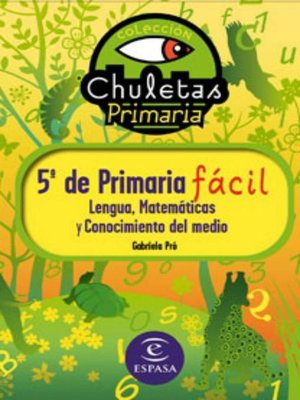 cover image of 5º de Primaria fácil. Libro de Contenidos